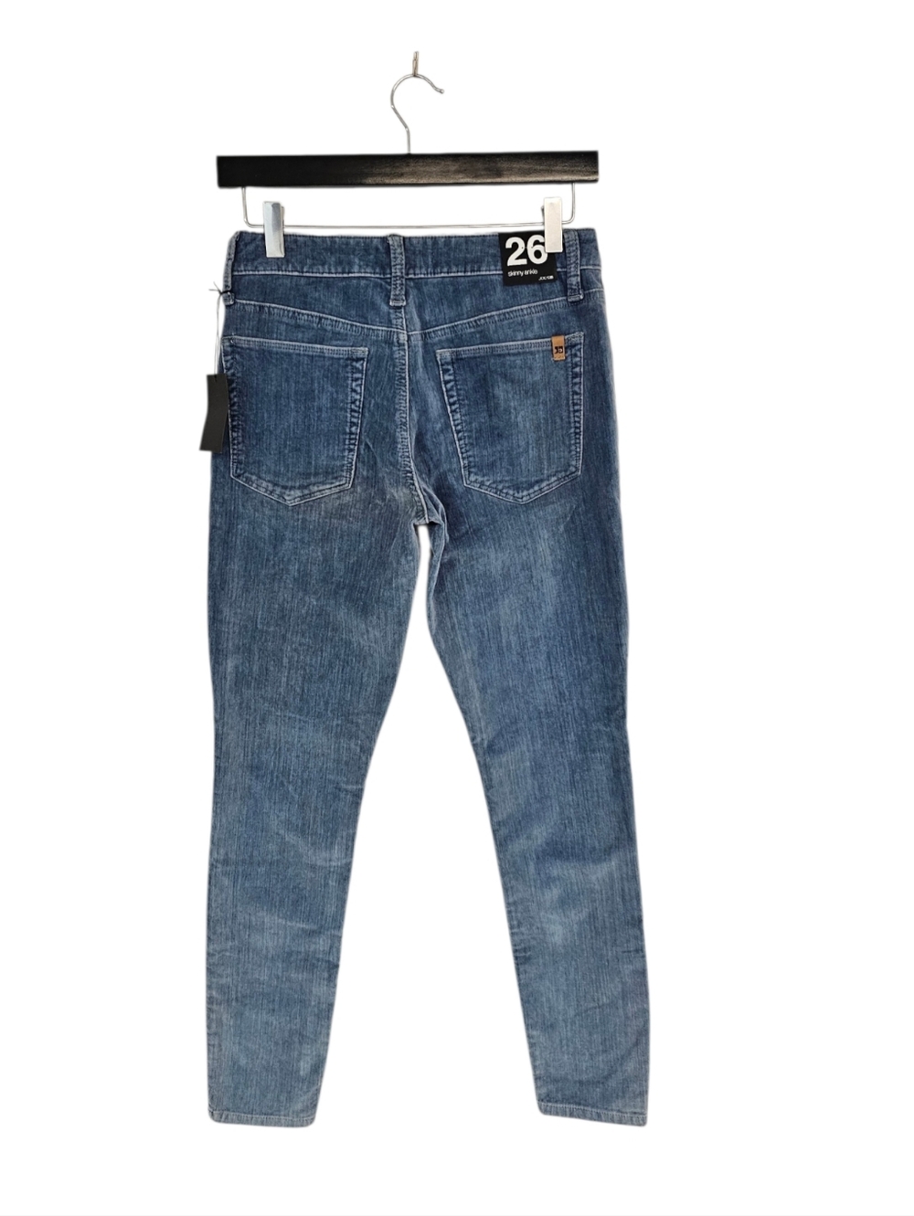 Joe's Jeans High Rise Skinny Ankle Suede Blue Jeans‎ 26 NWT - Picture 2 of 9